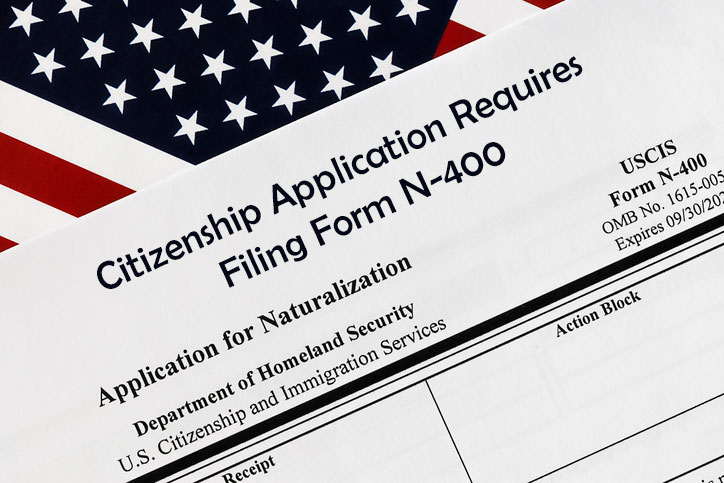 Citizenship Application Requires Filing Form N-400