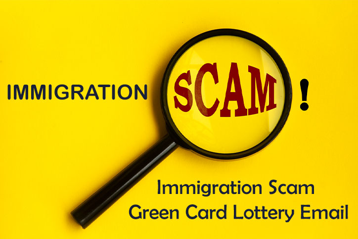 Immigration Scam Green Card Lottery Email