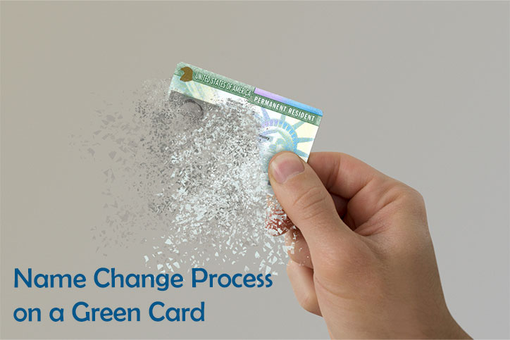 Name Change Process on a Green Card